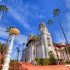 foundation at hearst castle casa grande