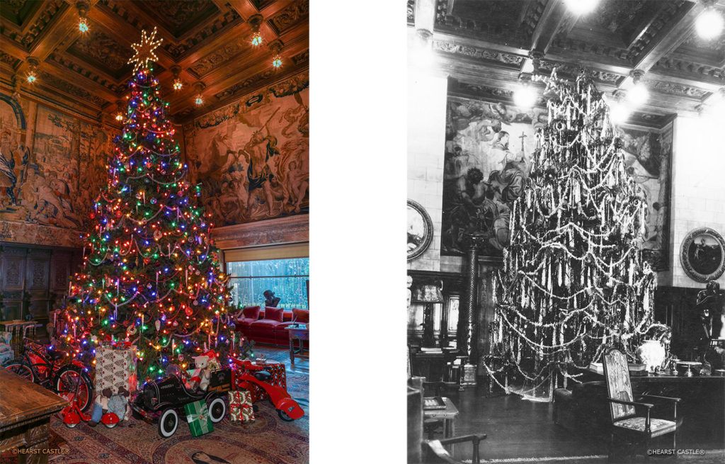 Christmas Tree at Hearst Castle